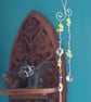 Green and Blue 'Earth' Spiral Sun Catcher Wall Hanging Decoration