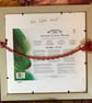 RESERVED FOR SUE! Original framed 12" painted canvas panel - Image 4
