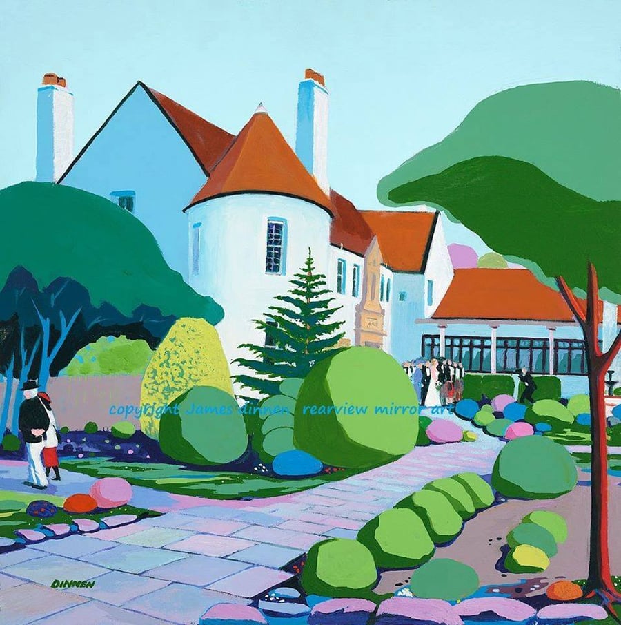 Lochgreen House Hotel Print ( free uk postage)