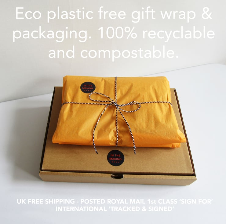 PETITE Pottery Apron, Stripe Hickory Denim, Spl... Folksy