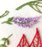 Folk Art Embroidery Kit - Folk Art Bird Embroidery Kit, Hand Embroidery - Image 3