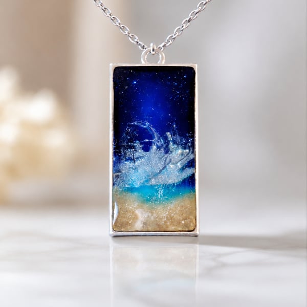 Handmade memorial jewellery- ashes inclusion