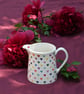Love Hearts Milk Jug - Hand Painted - Image 4