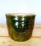 Ceramic green bulb or flower planter - Image 3