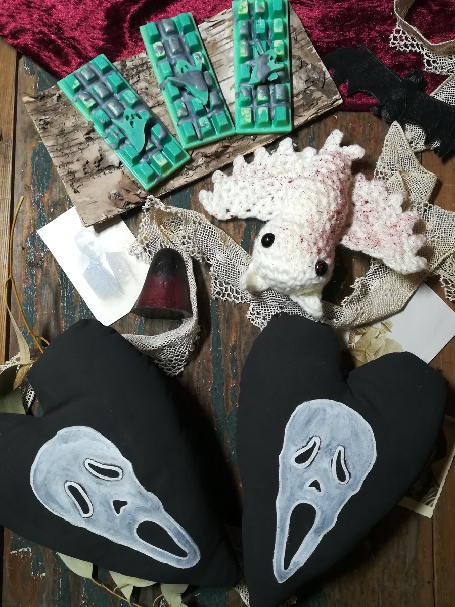 Scream Themed Box Gift Wax Melt Crochet