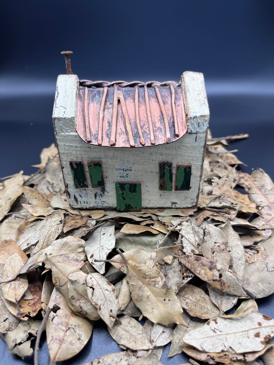 Wooden miniature house 