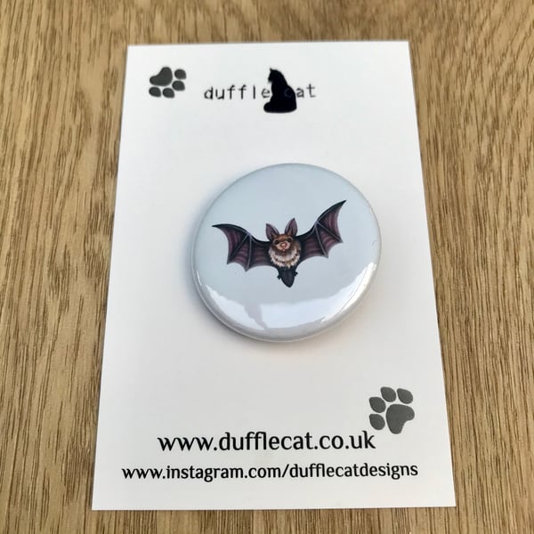 Flying Bat Badge