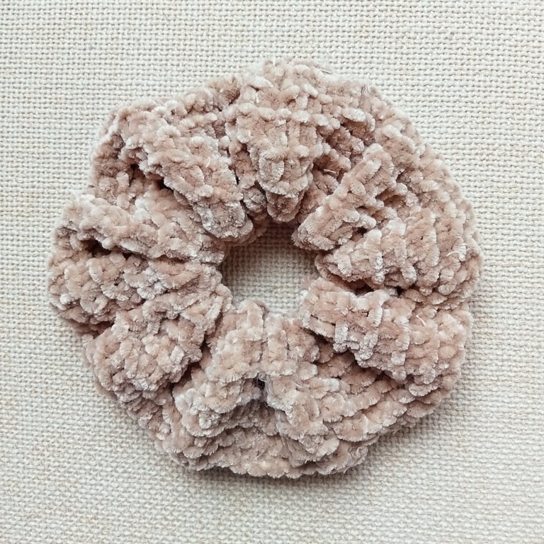 KNITTING PATTERN PDF Mocha Scrunchie