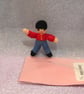 Hand-knitted, Mini Rag Dolls and Teddies for Dollhouse Children to Play With. - Image 6