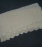 white crocheted baby shawl ( ref 60272) - Image 1
