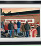 Southampton, Framed & Unframed Fine Art Print Football FC Dell Stadium Gift - Image 1