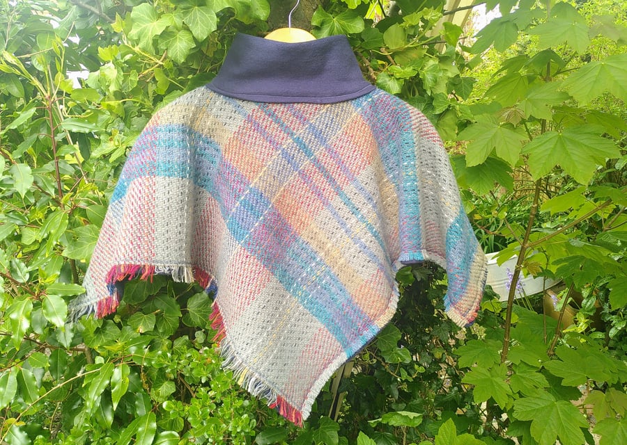 Ethical Sensory Friendly Kids, Baby and Toddler Wool Poncho