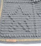 Bunny and Star Crochet Baby Blanket, crib blanket, stroller blanket - Image 7