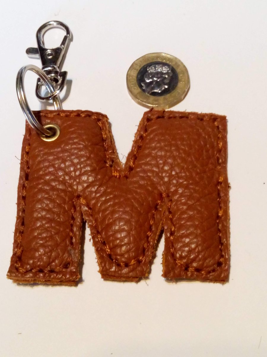 Leather M Bag Charm
