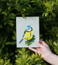 Blue Tit - original acrylic painting