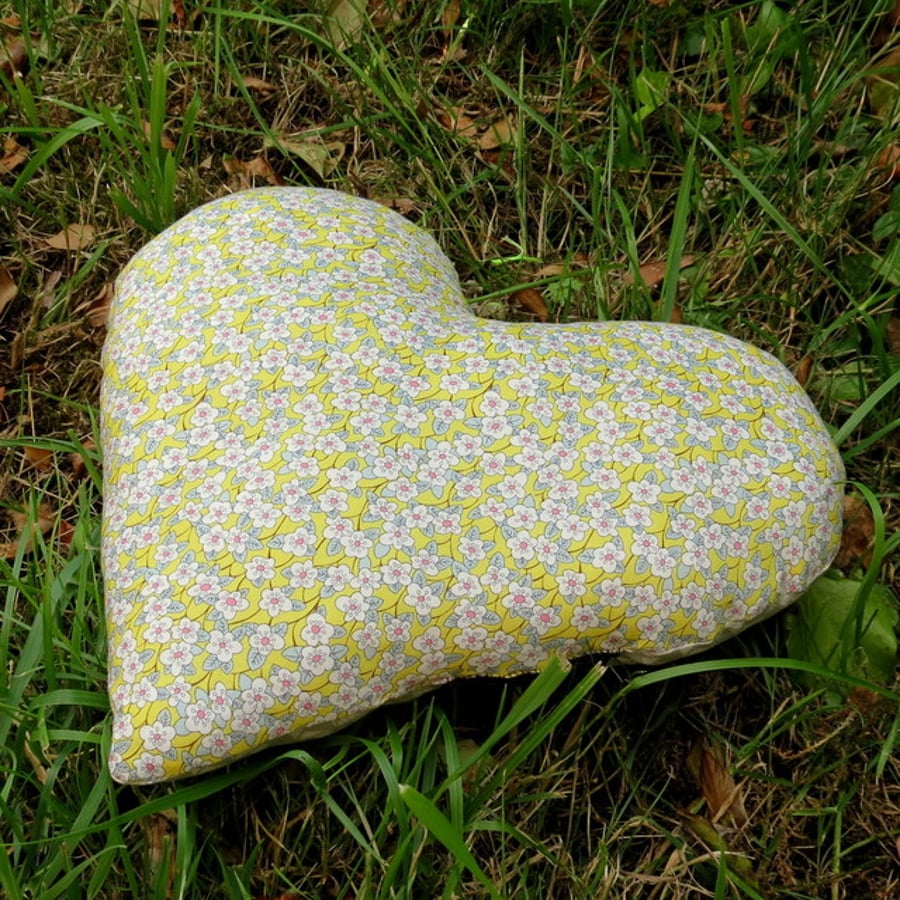 Breast Cancer Pillow.  Heart Cushion.  Masectomy Pillow.