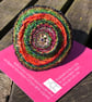 Domed Circle Brooch - inspired by Kandinsky - Image 2