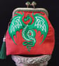 Celtic Knotwork Dragon Coin Purse 