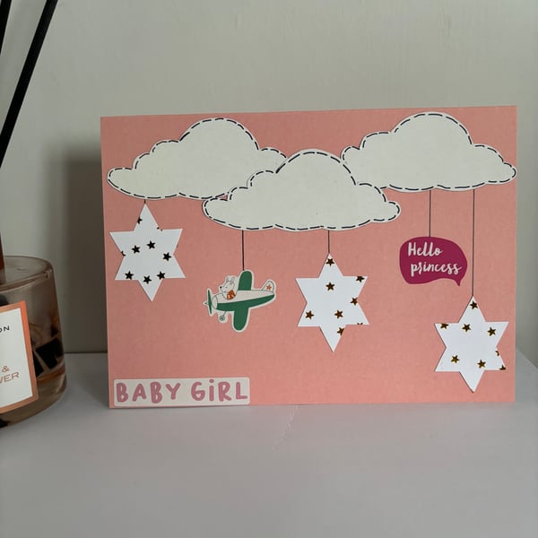 Aeroplane Cloud Baby Girl