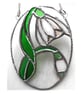 Snowdrops Stained Glass Suncatcher Flower 030 - Image 4