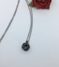 Iron Infinity Love Knot Necklace 6th Anniversary Gift Idea for Her. - Image 1