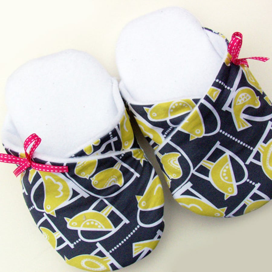 Kimono Style Womens Slippers