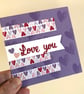 Seconds Sunday - Handmade Valentine card 