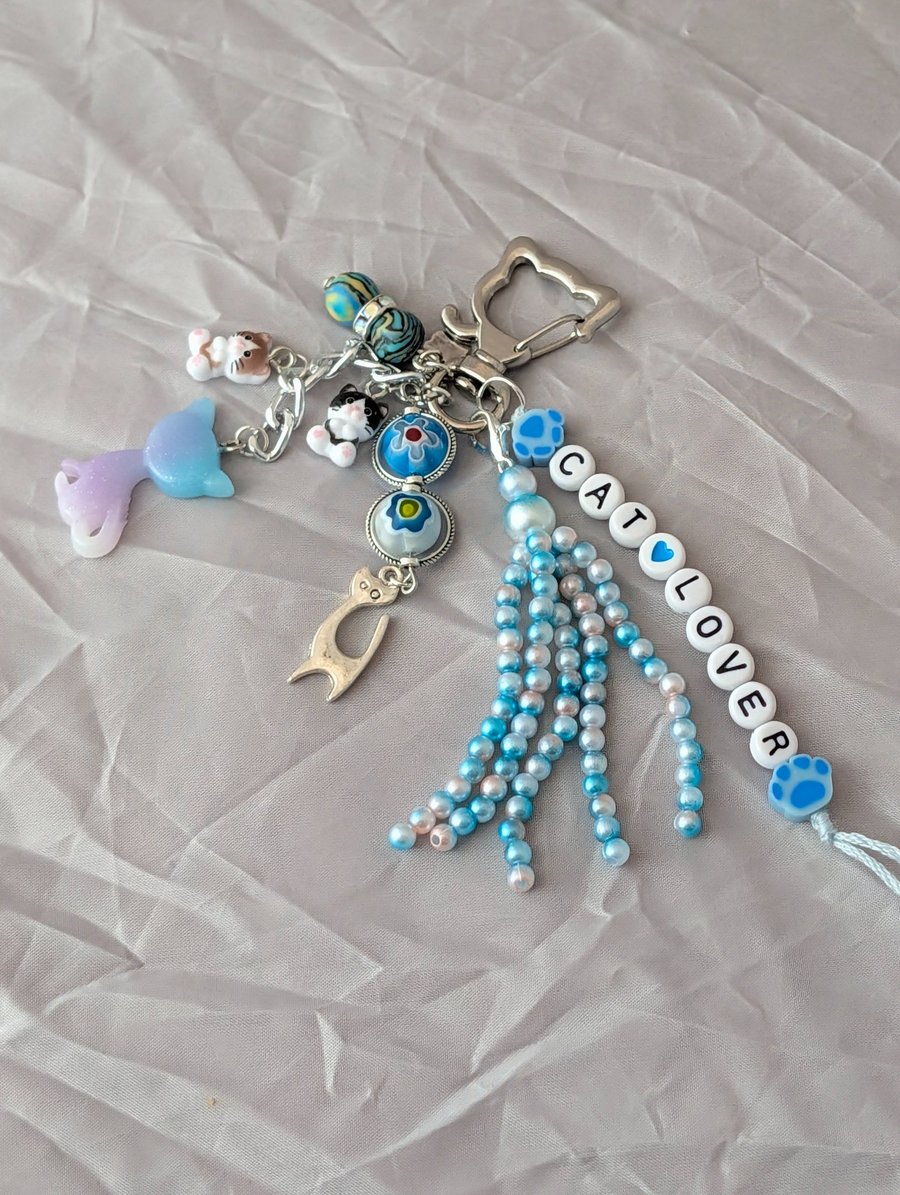 Image of 'Cat Lover' Bag Charm