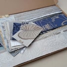 Shimmer Botanicals paper backed fabric offcuts for craft - zero waste materials