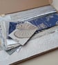 Shimmer Botanicals paper backed fabric offcuts for craft - zero waste materials