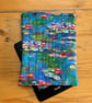 Monet Water Lilies Print Quilted Sleeve For 6" Kindle Paperwhite 