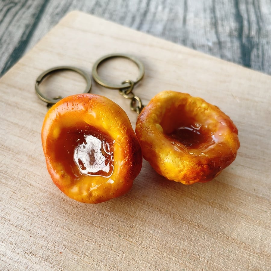 Yorkshire Pudding Keyring