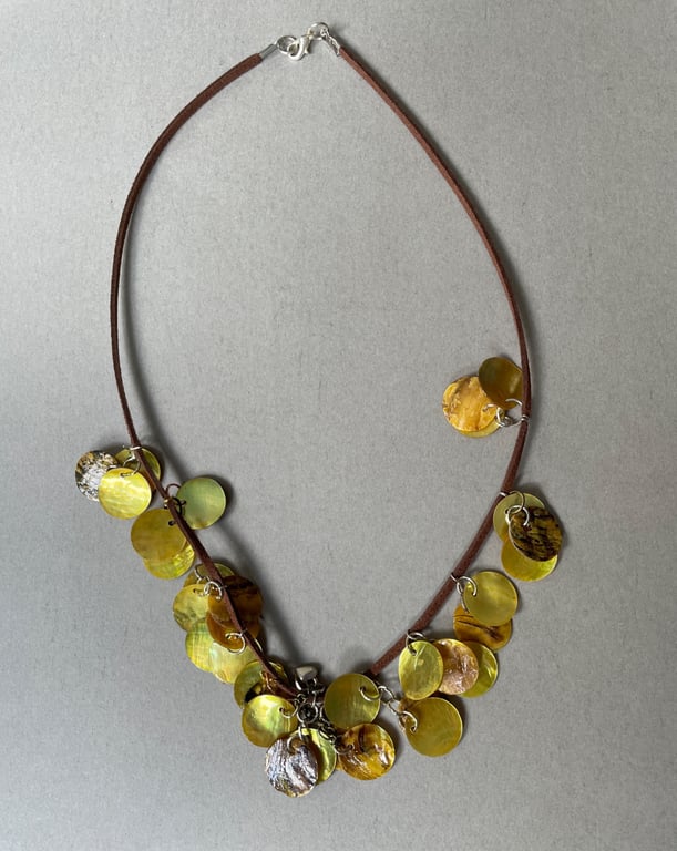Bohemian Shell Statement Necklace