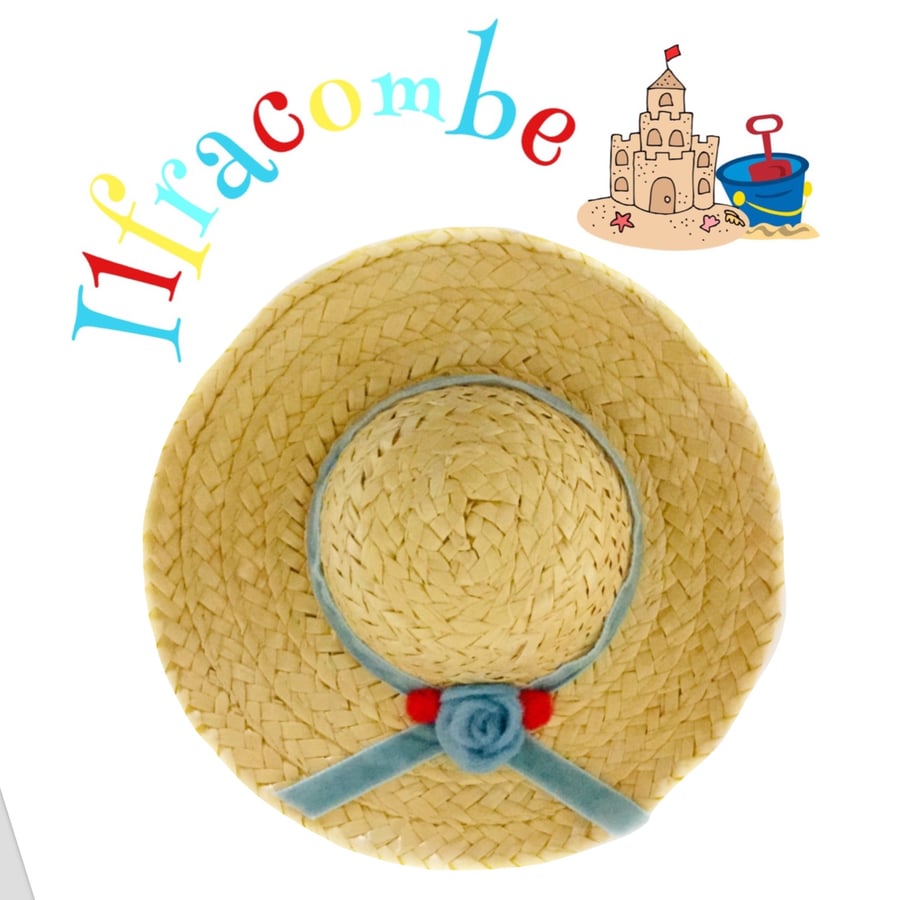Reserved for Beverly - Ilfracombe Straw Hat