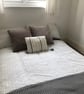 Wooden Futon Frame Rustic Sofa Bed Reclaimed Wood THE NOTTINGHAM - Image 3