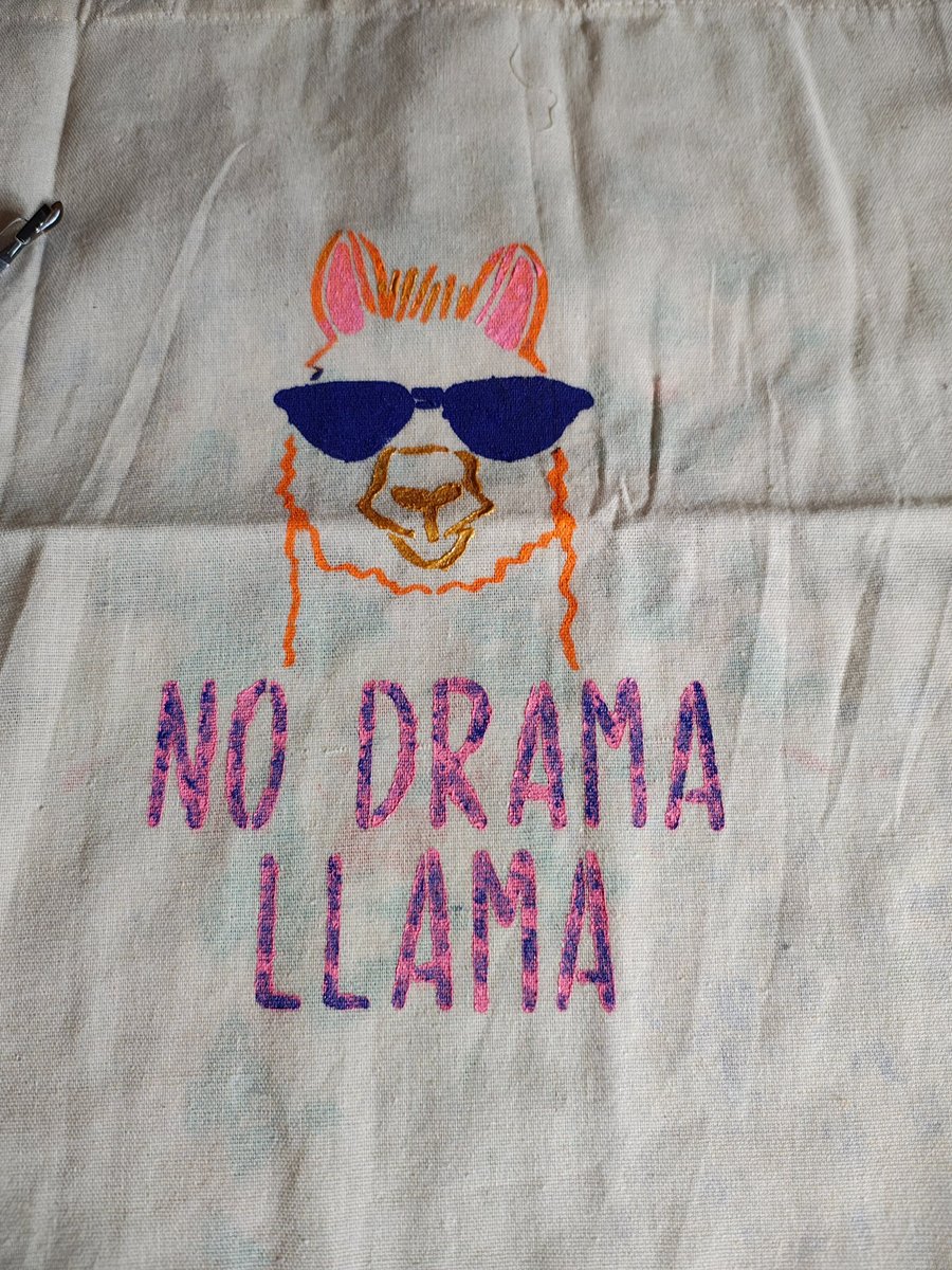 Hand painted tote bags 