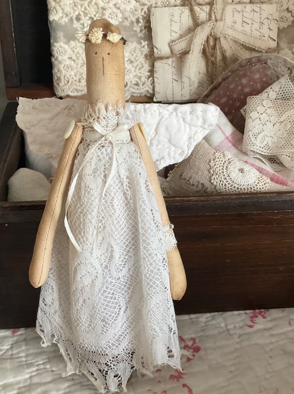 Christmas angel workshop at the Stitchery, near Northampton