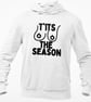 T's The Season -.Funny Rude Novelty Christmas HOODIE xmas gift - Image 2