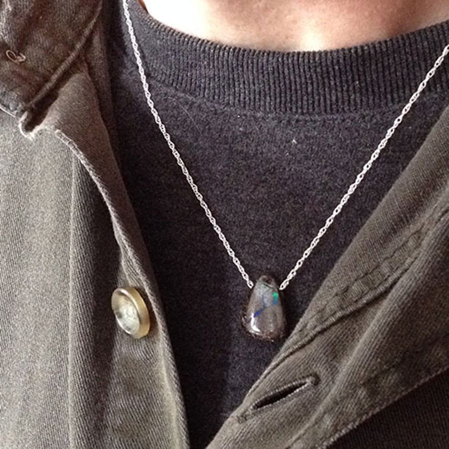 Koroit Boulder Opal pendant bead
