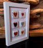 Handmade Fused Glass 'Hearts' Picture - Image 4