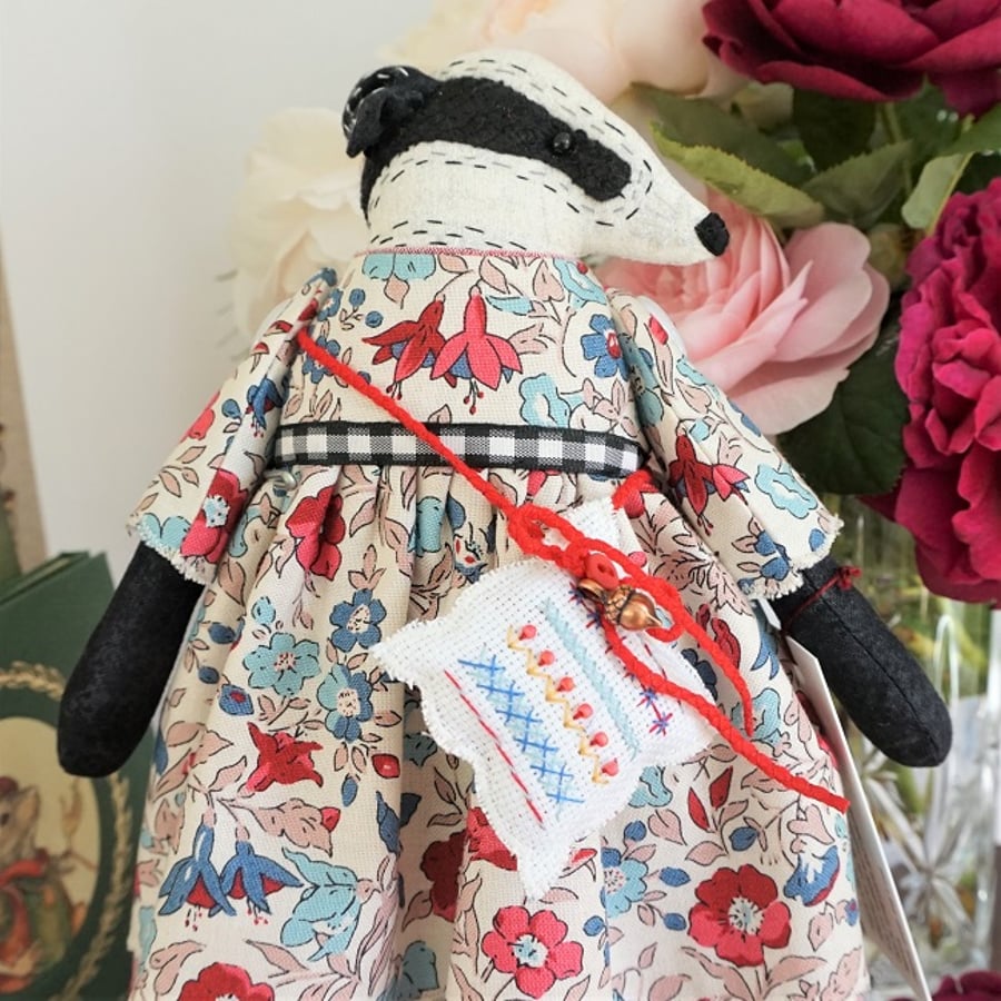 Fuchsia, A Badger Lady