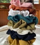 Linen Hair Scrunchie 