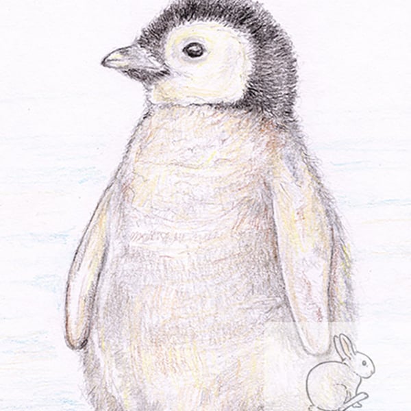 Emperor Chick - Birthday Card