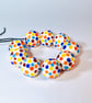 Handmade spotty patterned lamp work glass beads - Image 6