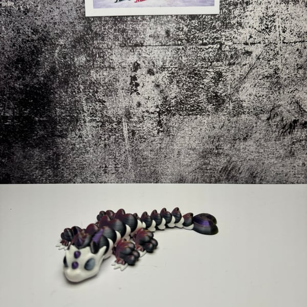 Dragon Type 5 – Custom 3D Printed Poseable Dragon