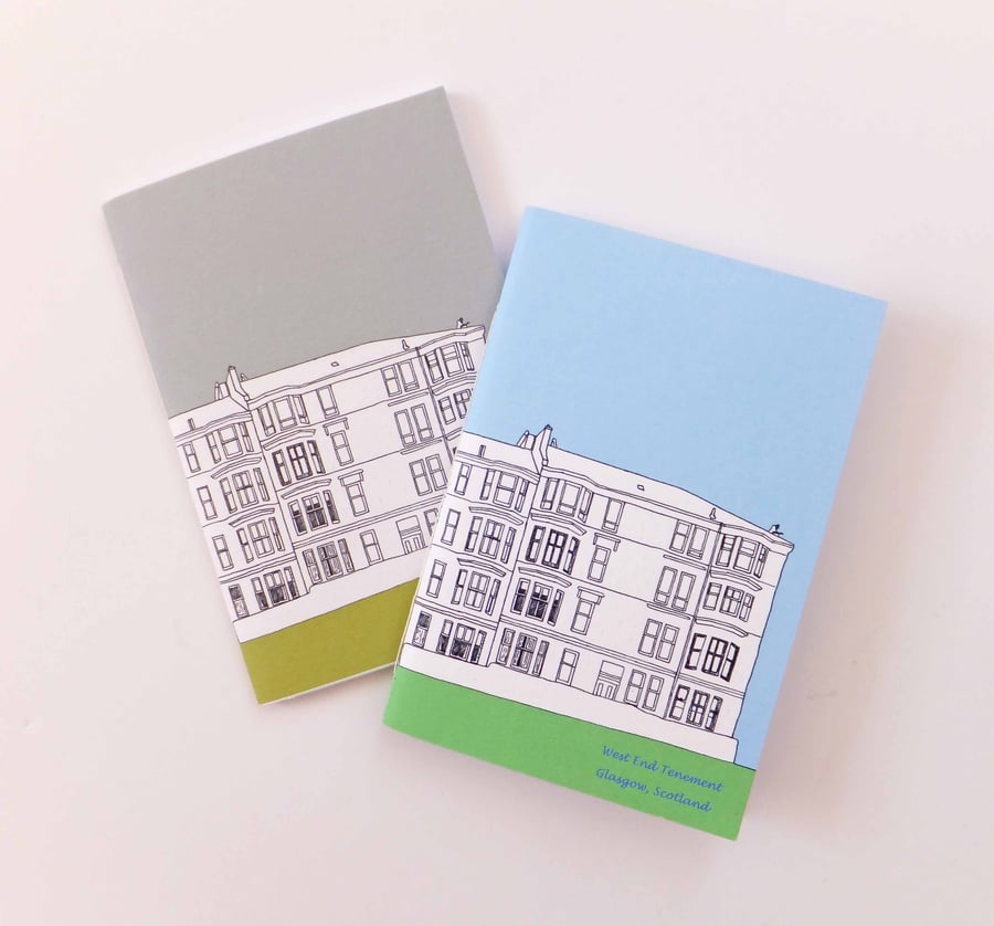 Grey Sky and Blue Sky Glasgow Journals