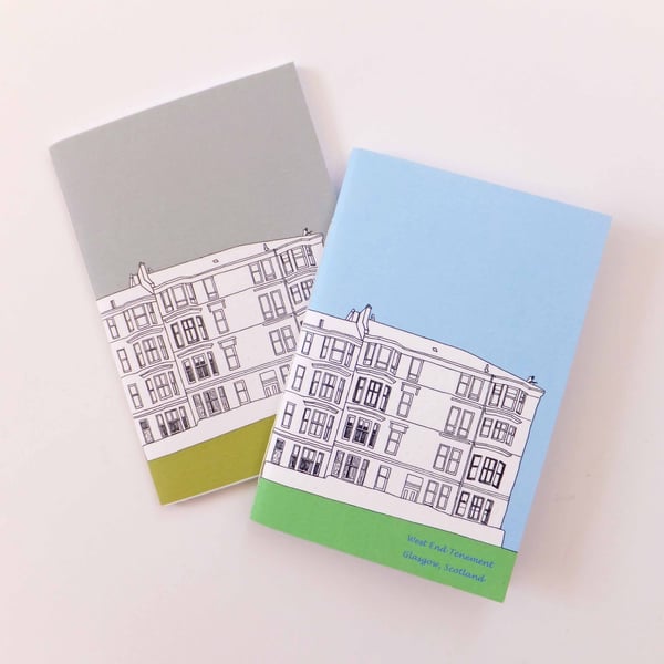 Grey Sky and Blue Sky Glasgow Journals