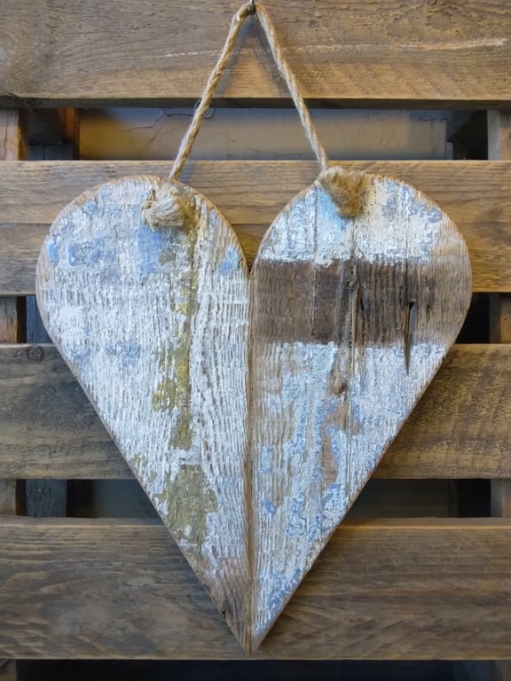 Wooden Heart Wall Hanging