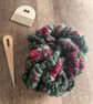 Art Yarn Super Coils Forest Green Corriedale and Polwarth - Image 2