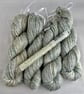 Silk Shawl Knitting Kit 'The Silkie Shawl' Colour: Silver Birch - Image 3